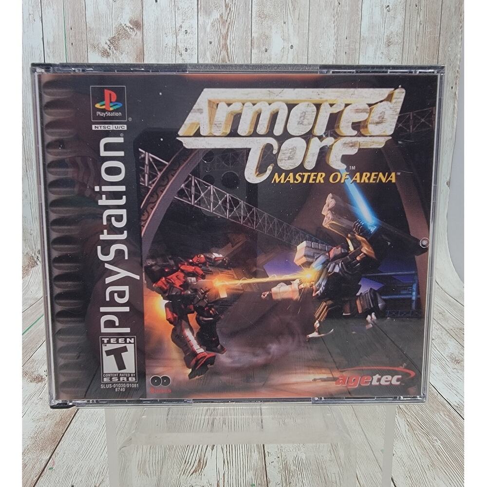 Armored Core: Master of Arena PlayStation 1 2000 No Manual PS1